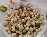 A picture of step 7 of Makhana Mixture/Namkeen.