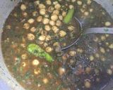 A picture of step 5 of Chana-Spinach Handi Dum Biryani.