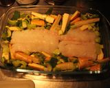 Foto del paso 6 de la receta: Arroz con pescado al horno