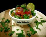 A picture of step 4 of Sukhi Matar ki Ghugni Or Dry Peas Chaat.