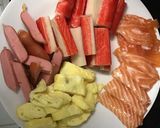 Hình bước làm 3 của món Sushi thập cẩm