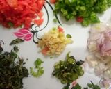 A picture of step 1 of Vegetable kofta curry.