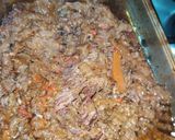 Foto del paso 4 de la receta: Palanca desmechada al horno