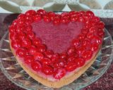 A picture of step 4 of Cherry Red velvet cake.