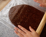 A picture of step 9 of Crunchy! Easy Cocoa Cookies with Almonds, Walnuts, and Raisins🍪.