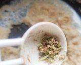 A picture of step 3 of Malai halwa.