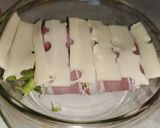 Spárga sonkával, sajttal recept fázis 1 fotója