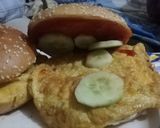 A picture of step 3 of Anda shami burger.