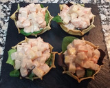 Foto del paso 6 de la receta: Canastillas con marisco y piña