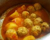 A picture of step 5 of Chicken Meatball & Potato Curry/ Kofta Aloo 😍.