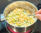 क्रीमी चीज़ी पास्ता (Creamy Cheesy Pasta) रेसिपी चरण 4 फोटो