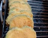 Foto del paso 5 de la receta: Milanesas de zapallito vestidas 👸