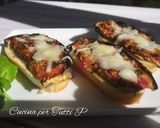Une image de l'étape 11 de Bruschetta parmigiana.
