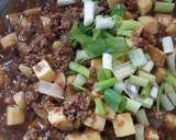 Foto langkah ke 7 dari resep #GA2 Mun Tahu Daging Sapi Cincang (Mapo Tahu Daging Cincang).