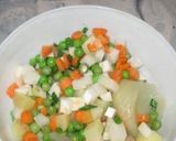Kárpáti-féle zöldborsóleves (csirkecombbal) recept fázis 2 fotója