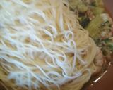 Foto del paso 3 de la receta Espaguetis finos con gambones y brócoli