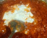 A picture of step 4 of Methi matar masala.