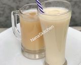 A picture of step 5 of Baobab drink.