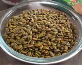 A picture of step 6 of Roasted Masala Pumpkin Seeds – Healthy Snack.