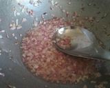 A picture of step 7 of Palak paneer.