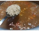 A picture of step 2 of Hot & Sour Soup.