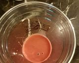 A picture of step 1 of Red velvet with coffee.