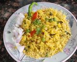 मटर पोहा(mater poha recipe in hindi) रेसिपी चरण 4 फोटो