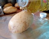 Foto del paso 3 de la receta: Papas horneadas-abrasadas 🥔