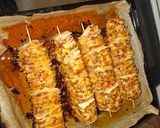 Pas rețetă Tortilla Kebab la cuptor 7 fotografie