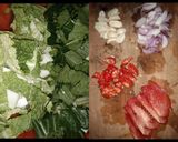 Foto langkah ke 1 dari resep 33. Tumis Sawi Putih Dan Sawi Hijau.