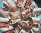 Foto del paso 3 de la receta: Rollitos de berenjena con jamón serrano y queso mozzarella