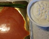 A picture of step 1 of Smoked salmon mousse Tramezzini 🎄.