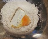 Túrófánk sütőben sütve sütőporral recept fázis 2 fotója