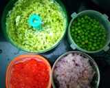 A picture of step 2 of Pav Bhaji.