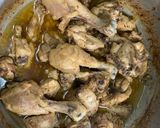 A picture of step 2 of White chicken karahi.