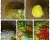 A picture of step 1 of Coconut Colorful pulav.