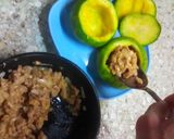 Foto del paso 5 de la receta: Zapallitos rellenos c/text.de soja