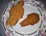 A picture of step 6 of Ginger bread man.