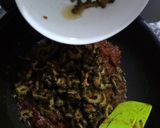 A picture of step 12 of Chana daal karailay.