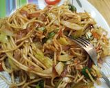 चाऊमिन (Chow mein recipe in Hindi) रेसिपी चरण 3 फोटो