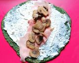 Foto del passaggio 4 della ricetta Crêpe light di spinaci alla ricotta, prosciutto e formaggio