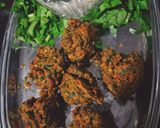 A picture of step 5 of Palak pakora.