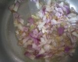 A picture of step 1 of Pav bhaji pulao.