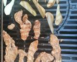 Grilled turkey, pear and walnut salad with blue cheese dressing recipe step 7 photo