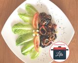 Foto langkah ke 6 dari resep Cumi Lada Hitam Cah Jamur Mudah #homemadebylita.