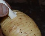 Foto del paso 2 de la receta: Papas hasselback