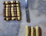 Une image de l'étape 7 de Biscuits toupie vanille chocolat ☕.
