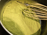 Soy milk green tea ice cream