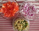 A picture of step 1 of Mixed Green Beans and Methi Dumplings Subji (Dana Muthiya nu Shaak).