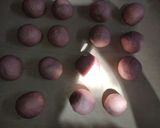 Foto langkah ke 4 dari resep Donat Ubi Ungu.